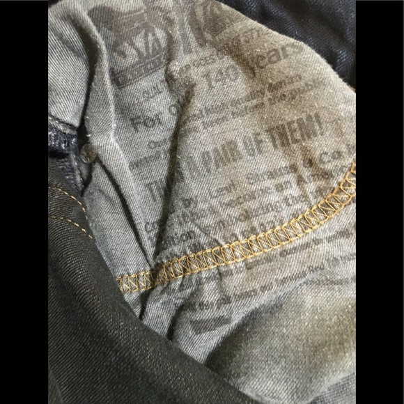 8.Levi’s Mens Dark Wash Jeans 30/30 - Picture 6 of 10